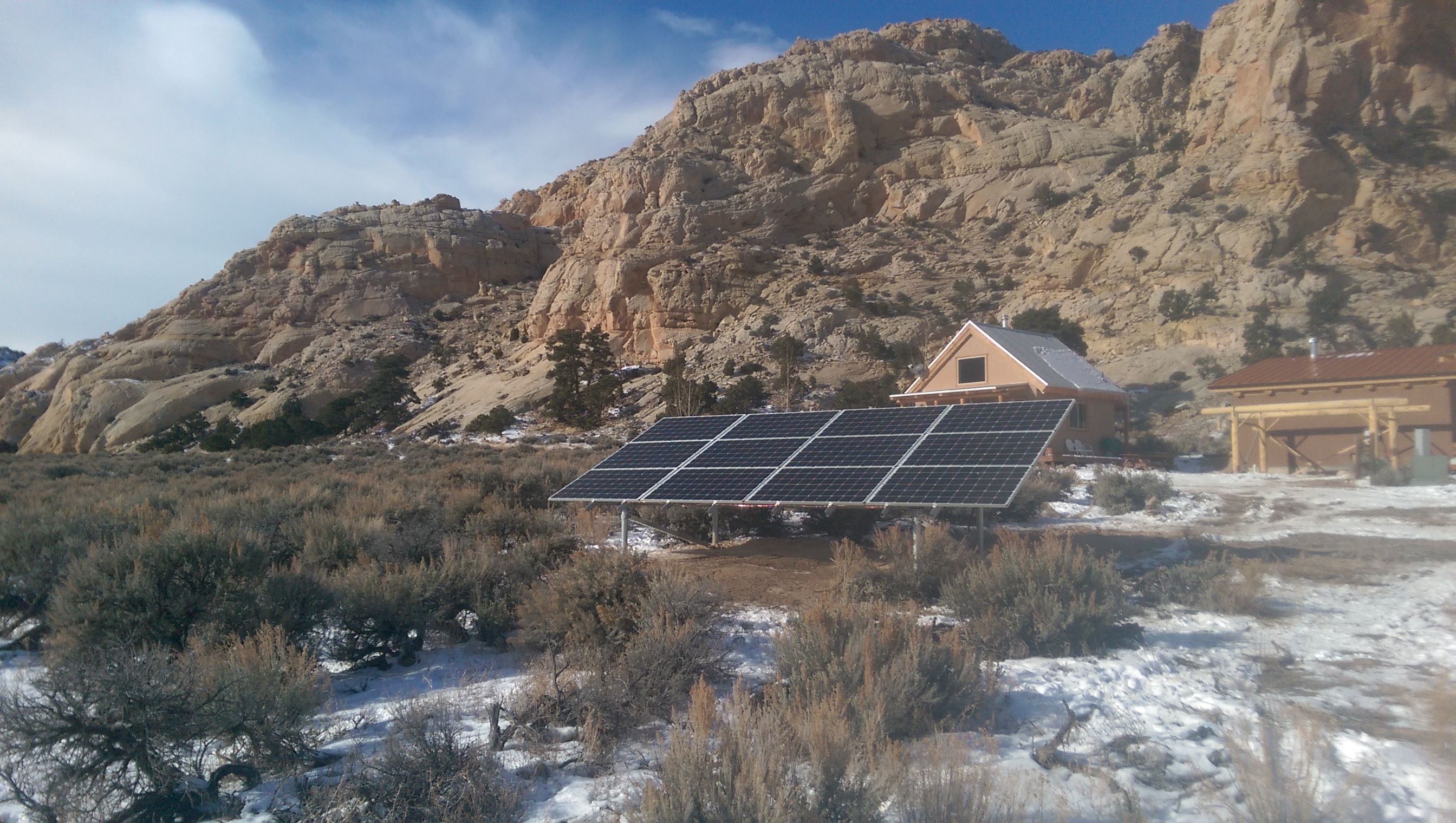 Off Grid Cabin In Teasdale